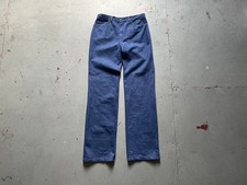 Vintage 70s Lucky Bell Bottom Sanforized Boot Cut Womens Flared Jeans 30 x 33