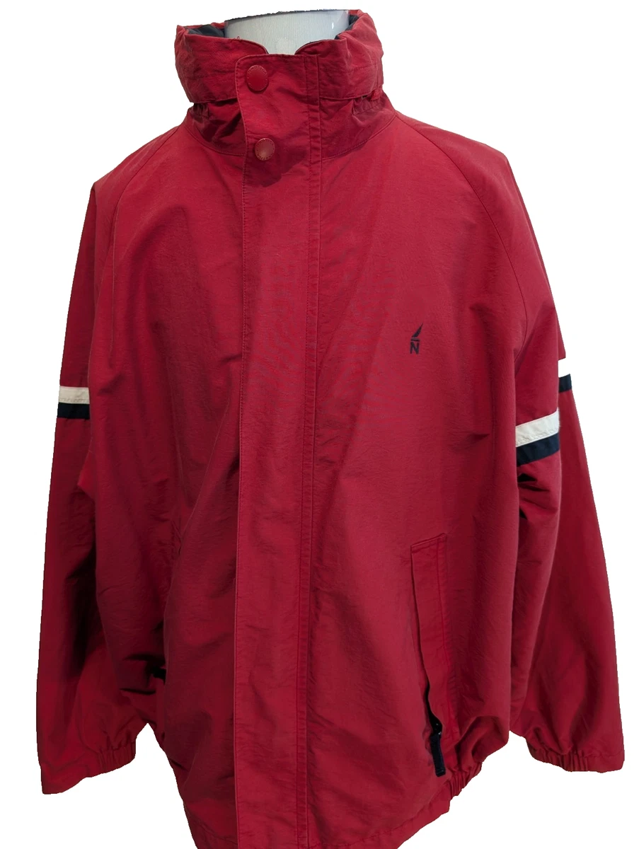 Veste coupe-vent rouge Vintage | Vêtements homme Vintage en ligne