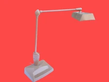 Vintage MCM Industrial Military VCR Floating Drafting Task Table Desk Lamp