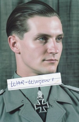 WW II German Photo  ----  Hans Joachim Marseille   Fighter Ace....