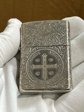 Zippo Lighter CONSTANTINE SILVER + New Box