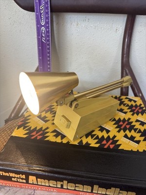 Vtg Mid Century Mod Minimalist Tensor Princess 7100 Desk Table Wall Light Lamp