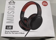 ukelala on ear headphones