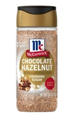 McCormick Chocolate Hazelnut Finishing Sugar New 2025