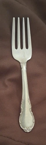 Vintage Modern Victorian By Lunt Sterling Silver Baby Fork 4 1/8"