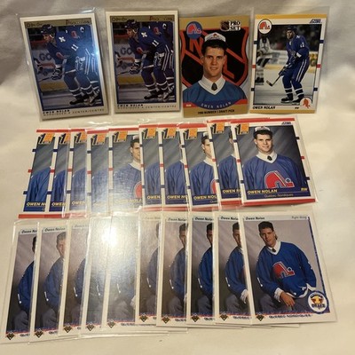 Owen Nolan Rookie Lot Of 24 Cards