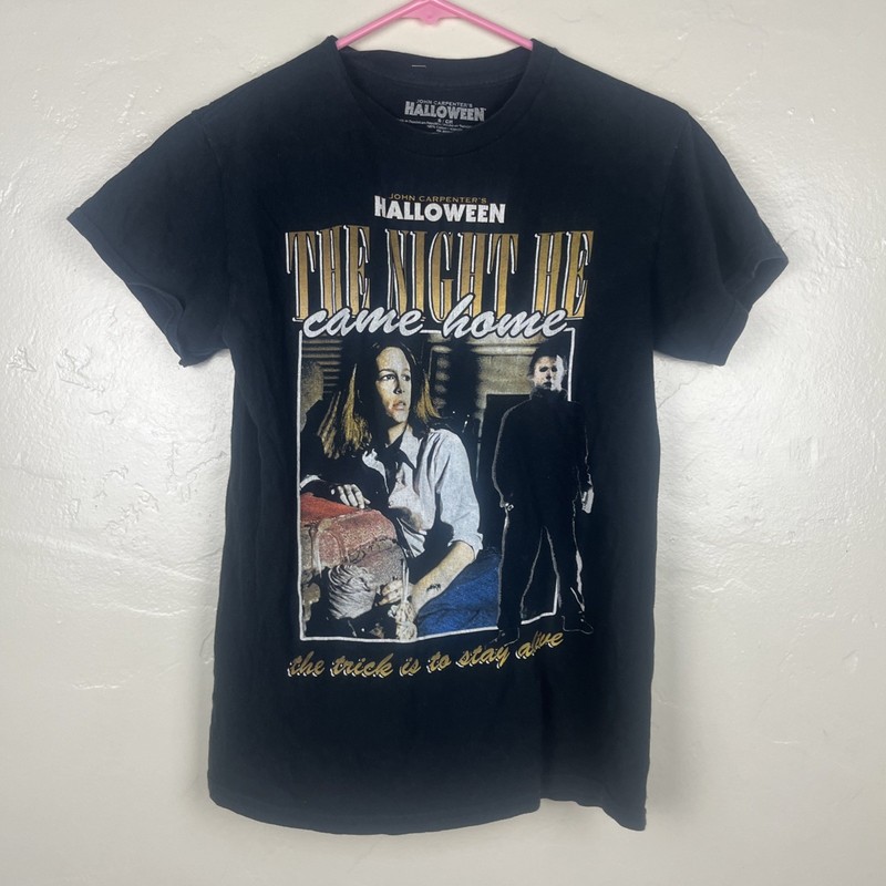 Halloween Michael Myers Mens Shirt - Size Small - The Night He Came Home