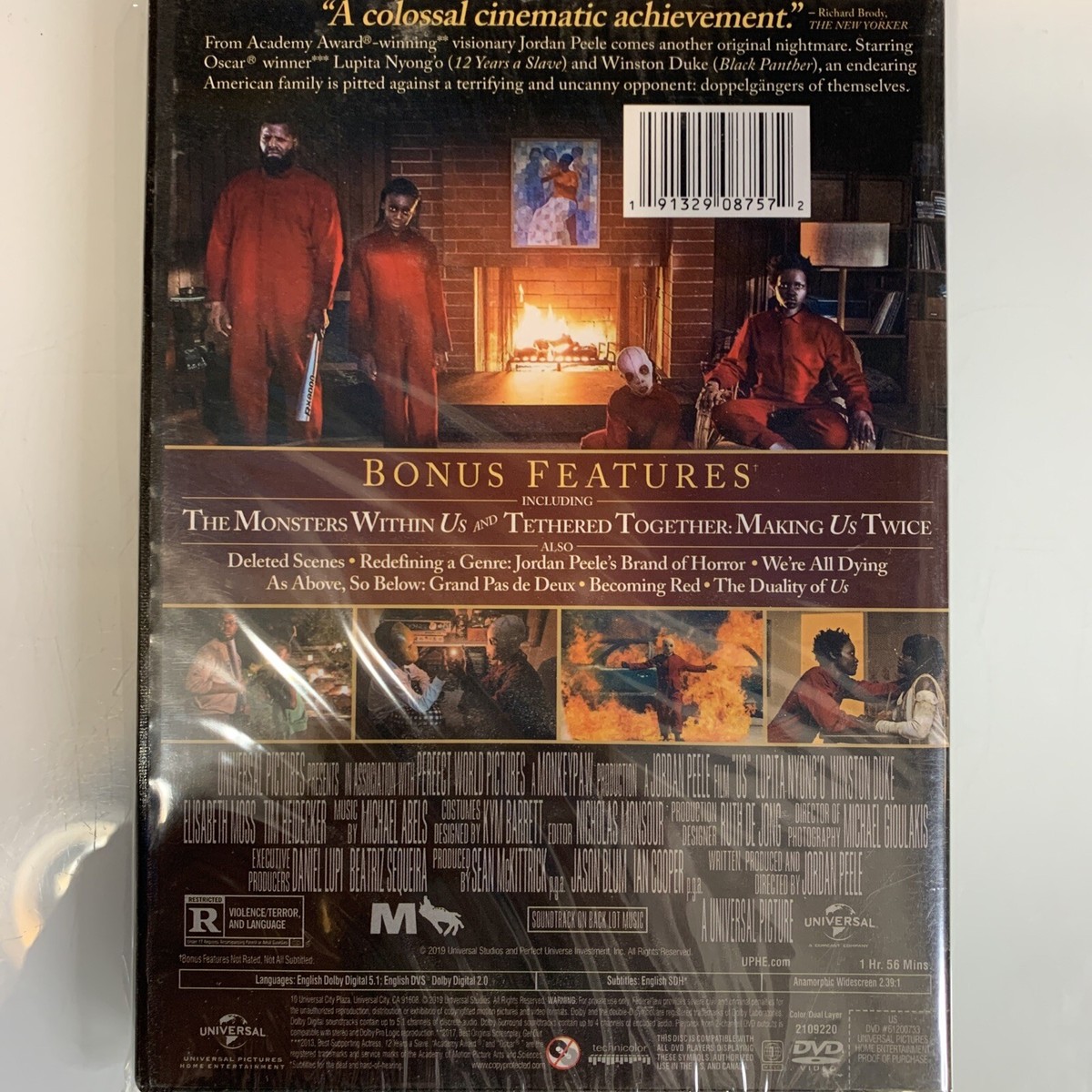 Us (DVD, 2019) New Sealed