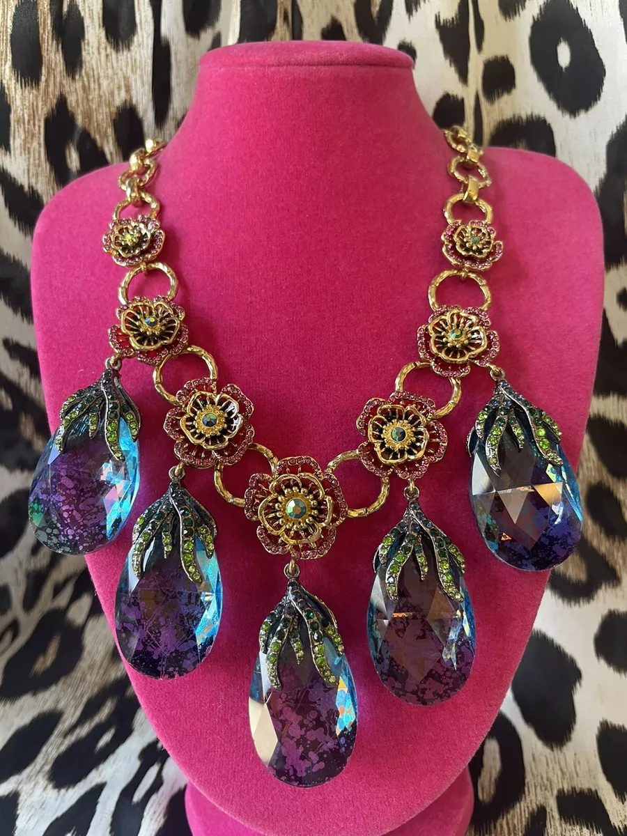 Betsey johnson rose necklace deals