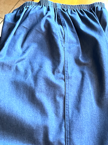 NWT ALFRED DUNNER CLASSIC PULL-ON PANTS DENIM SIZE 16P ELASTIC WAIST STRETCH - Picture 9 of 11