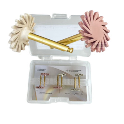 5-Box Dental Plus Twist Diamond Impregnated Polishing Composite Polisher Fit EVE