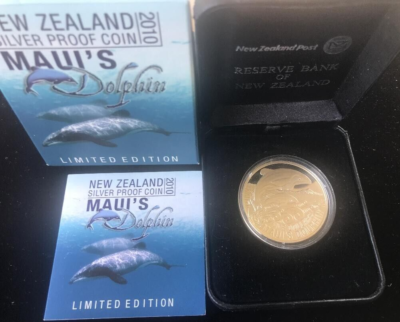 コレクション NEW ZEALAND PROOF COIN SET 2010 Dolphin New Zealand -2010- Silver Proof Coin Set- Maui's Dolphin | eBay