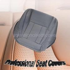 Replacement Fits 1996-2002 Toyota 4Runner Driver Lower Leather Seat Cover Gray