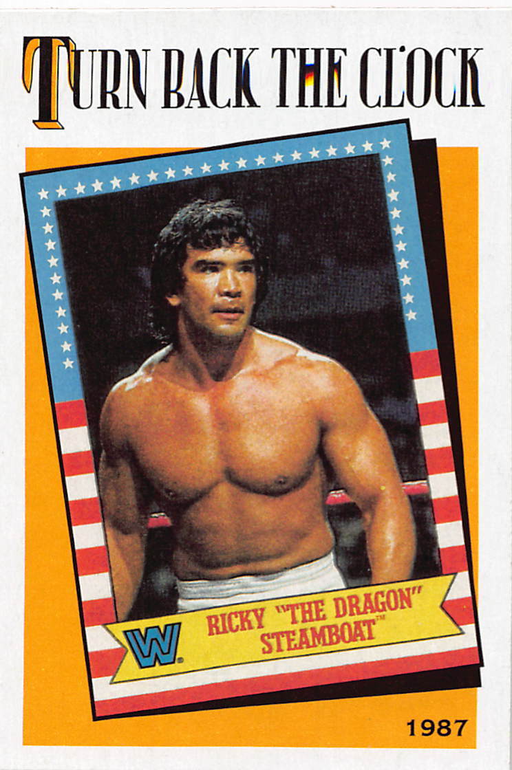 2016 Topps WWE Heritage #3 Ricky "The Dragon" Steamboat Turn Back the Clock