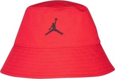 Nike Air Jordan Jumpman Youth Bucket Hat Red Boys Girls Unisex Kids NEW One Size