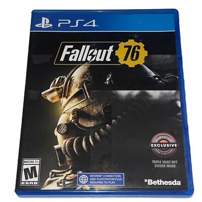 Fallout 76: Wastelanders - PlayStation 4 PS4 Very Good Condition Tested!