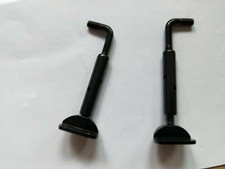 10 Sets Violin Chin Rest Screw Black Chin Rest Clamp for 3/4 To 4/4