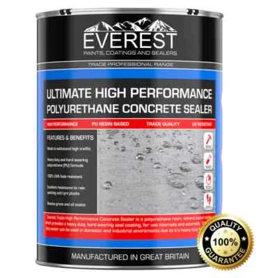 EVEREST TRADE PAINTS EVEREST TRADE - CONCRETE SEALER - POLYURETHANE (PU) RESIN BASED
