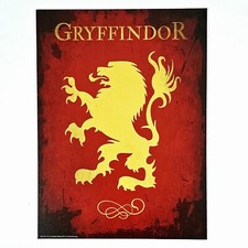 Golden Planet A4 Print HARRY POTTER GRYFFINDOR HERB 10x7,5" Druk litograficzny