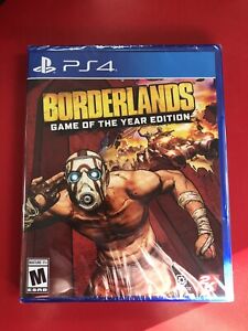 Borderlands Game Of The Year Edition Ps4 Hd 4k Physical Edition Dlc Sold Out Ebay