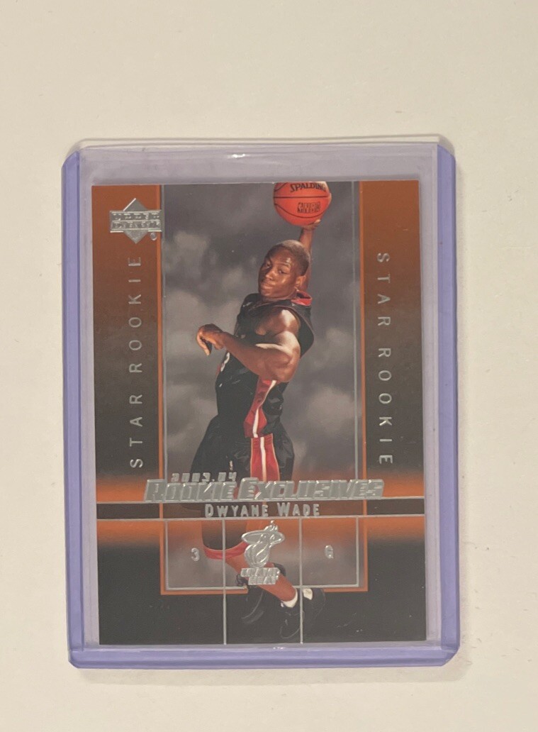 2003-04 Upper Deck Rookie Exclusives - Star Rookie #5 Dwyane Wade (RC)