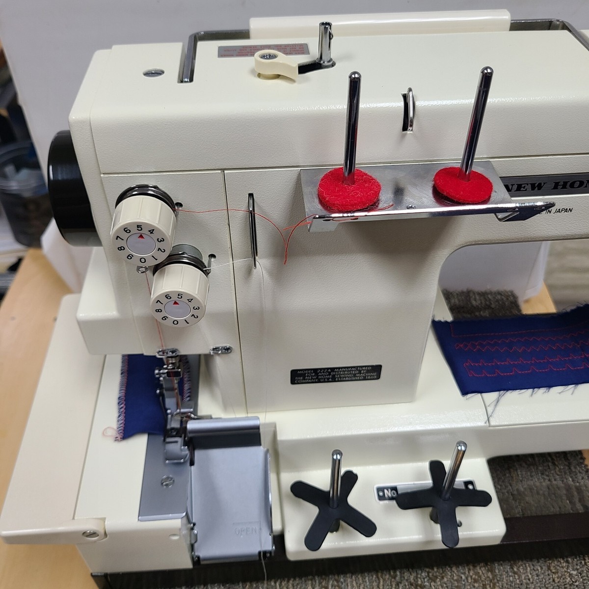 New Home Combi 10 Sewing Machine Made In Japan New Home Combi 10 Sewing Machine Made In Japan