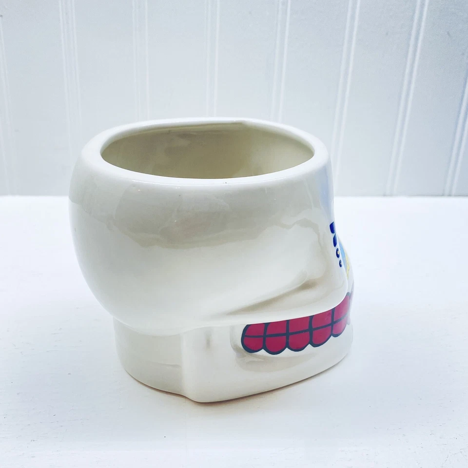 Day of the Dead瓷杯糖头骨大号瓷咖啡杯 — 第 2/4 张图片