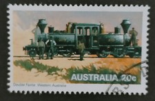 Used Australia Stamp 1979 Steam Locomotives train Double Fairlie, Western Aust.