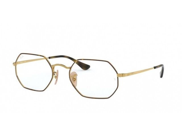 Ray-ban Ottico Top Havana/dorato Geometrico Occhiali Montature - Rx6456  2945 51 | Acquisti Online su eBay