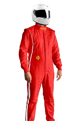 MOMO Pro-Lite Red Fireproof Race Suit Ultra Lightweight FIA8856-2018 Rally Drift