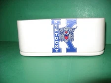 KENTUCKY  WILDCATS  2 PC CERAMIC BUTTER  DISH   MADE IN USA AWESOME!!!