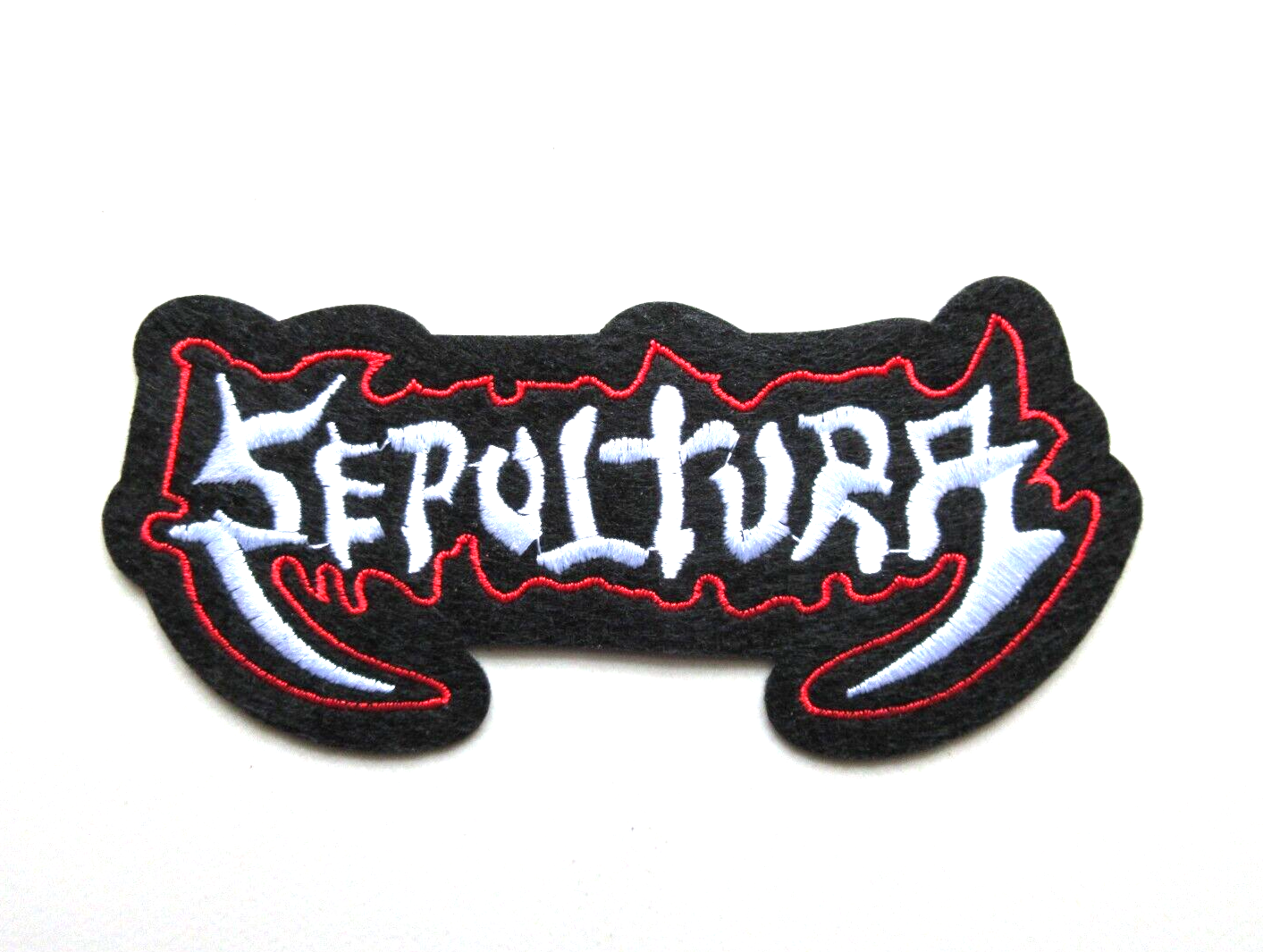 🔥SEPULTURA HEAVY METAL BAND MUSIC BATTLE JACKET VEST EMBROIDERED IRON ON PATCH