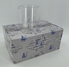 Eisco Labs 1000ml Beakers Low Form Borosilicate Glass 5 Pack New NIB