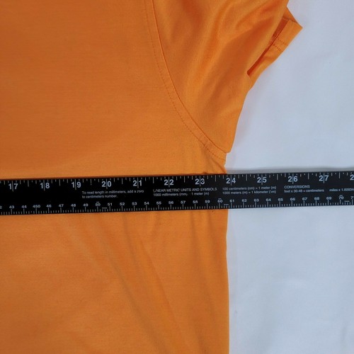 Albert Ross Golf Collection Mens Polo Shirt Size Medium Orange Mercerized - Picture 8 of 9