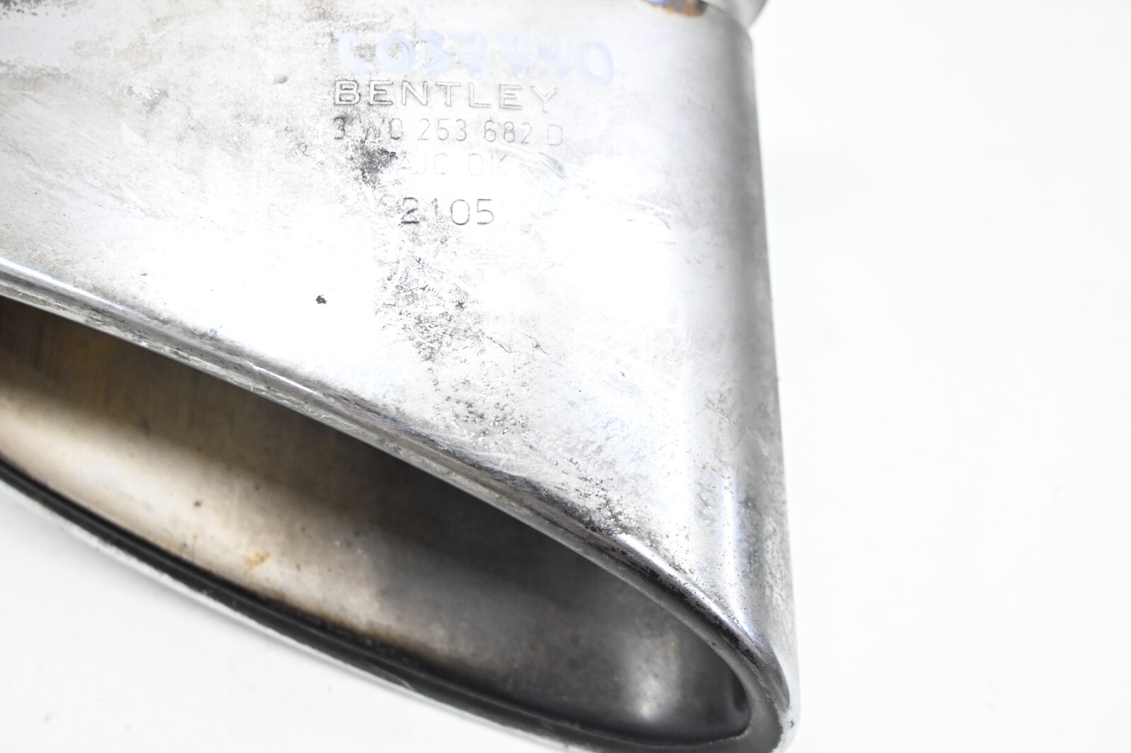 ⭐ 06-12 Bentley Continental Rear Right Muffler Outlet Pipe Tip Oem
