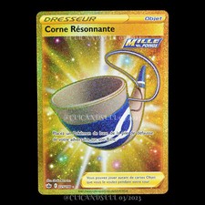 carte Pokémon Corne Résonnante 225/198 #1 EB06 - Règne de Glace NEUF FR