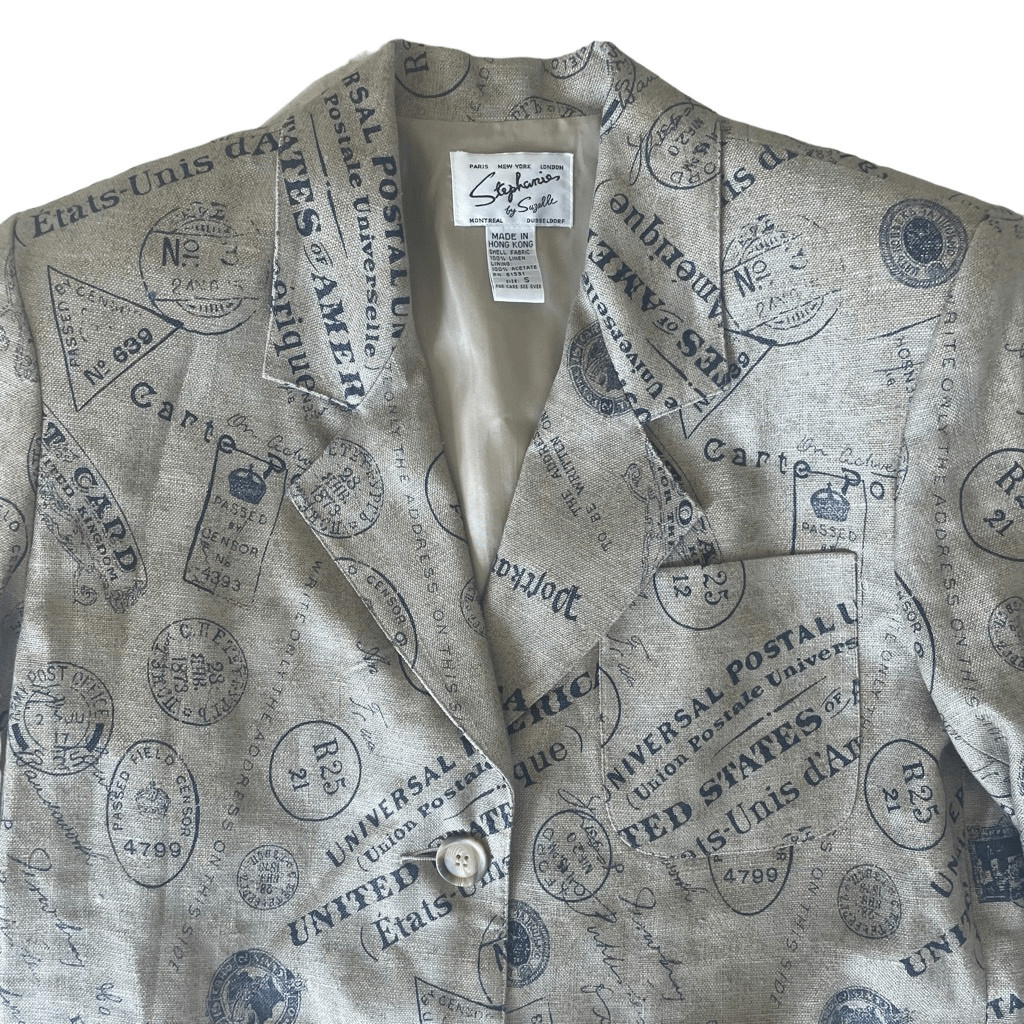 Vtg Universal Postal Worker Post Office Mail Line… - image 3