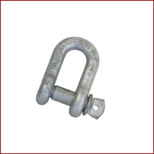 3/4" Galvanized Screw Pin Chain Shackle