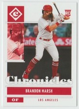 2022 Panini Chronicles #1 Brandon Marsh RC - Los Angeles Angels