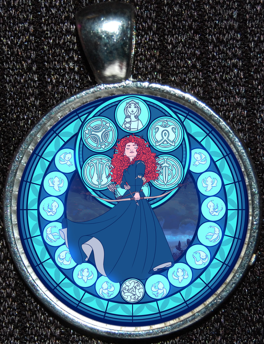 Brave Merida Necklace Brave Necklace Pixar Merida Scottish Fate