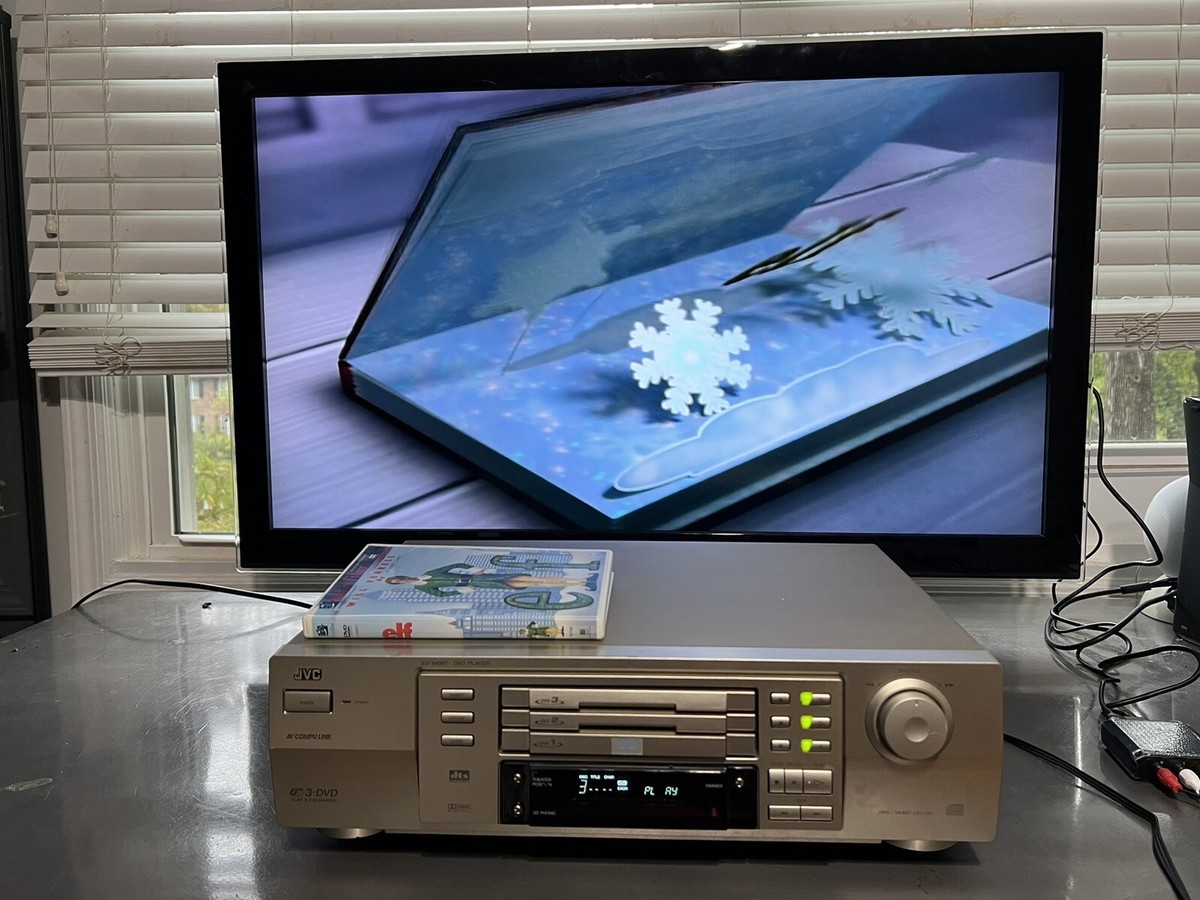 JVC XV-M567GD 3 DISC DVD Player 46838256998| eBay