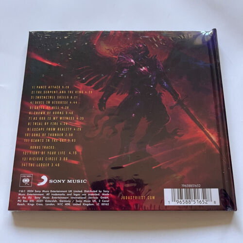 Judas Priest - Invincible Shield CD Song Music Album New and Sealed - Picture 2 of 2