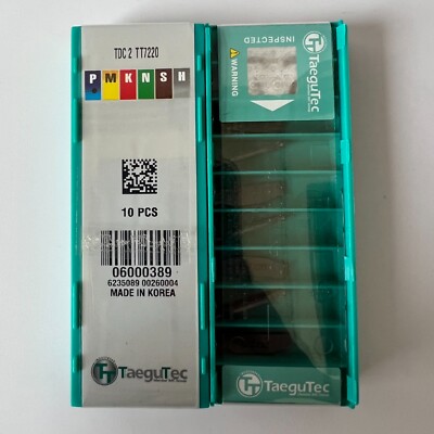 TDC2 TT7220/ Taegutec Original genuine CNC alloy blade 10PCS