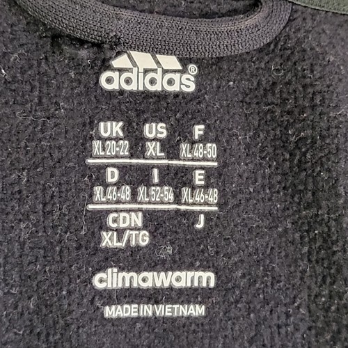 Adidas Black Grey Zipped Hooded Tracksuit Top Women's uk xL H825 - Picture 6 of 6