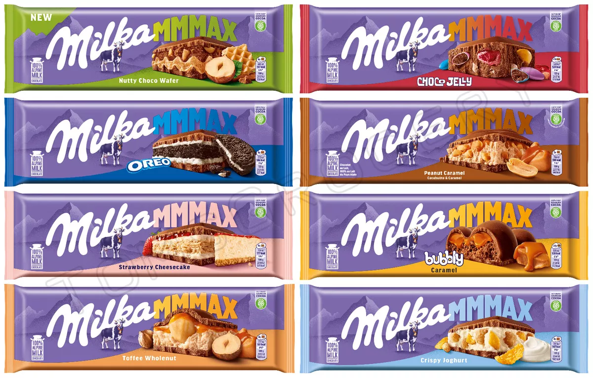 Milka bars 2024