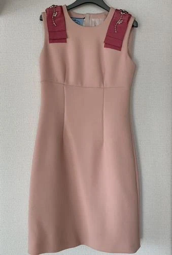 Nastro Prada pezzo unico rosa 2015Aw taglia 38 buono