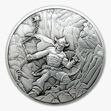 Frank Frazetta's "Warrior with Ball and Chain" Goliath Coin