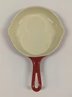 Griswold #0 Cast Iron Mini Skillet 562 Red and Cream Enamel