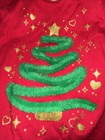 HOLIDAY TIME RED GOLD 3D Christmas Tree Top 2T — photo 3