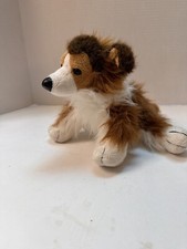Ganz Webkinz Collie Lassie Brown Dog Plush Stuffed Animal Toy No Code 9